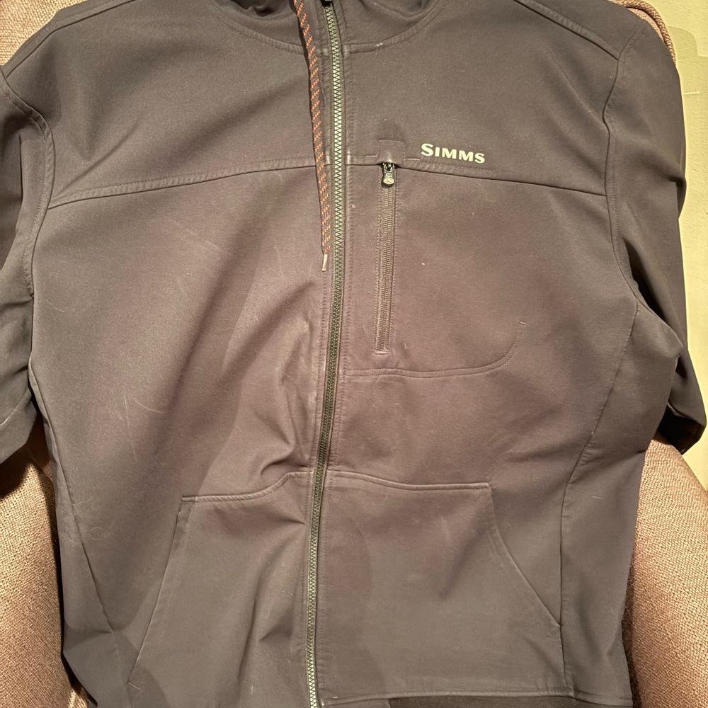 Simms Dark Gray Performance Jacket - image 1